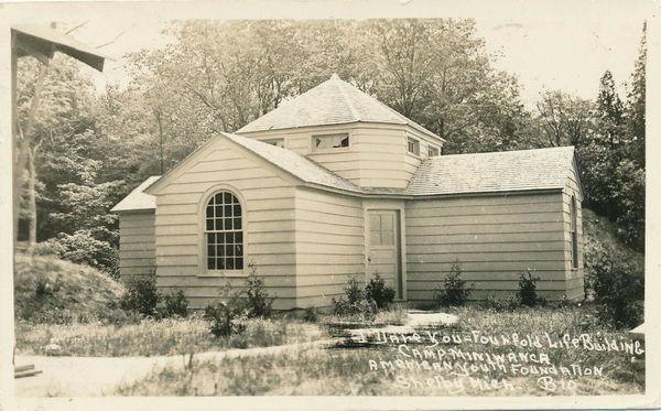Camp Miniwanca - Old Postcard View (newer photo)